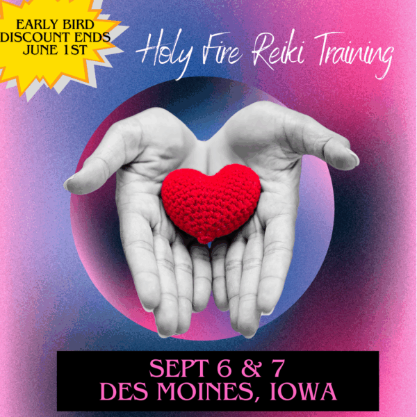 ✨Holy Fire Reiki Training for Level I & II
